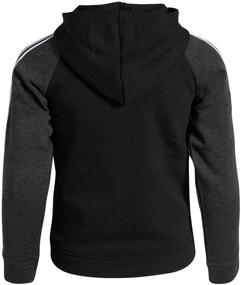 img 2 attached to 👦 Boys' Zip Up Fleece Hoodie Sweatshirt by Ben Sherman