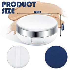 img 3 attached to Portable Cushion Foundation Refillable Container