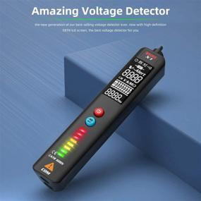 img 3 attached to 💡 BSIDE Voltage Tester - EBTN LCD Display - Non-contact Adjustable Sensitivity - Dual Range AC Voltage Sensor Pen - Live Wire Check Breakpoint Locate - Protect Case