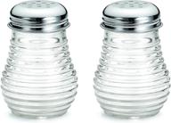 🐝 tablecraft beehive range salt and pepper shakers - stylish 6 oz. set of two for perfect seasoning logo