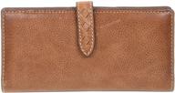 frye reed slim wallet khaki women's handbags & wallets logo