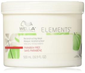 img 3 attached to 💆 Wella Elements Treatment 16.9 унц: Питательный уход за волосами для сильных и здоровых прядей.