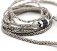 кабель для наушников linsoul tripowin zonie 16 core silver plated spc cable для bl03 trn v90 v80 as10 zs10 zs6 es4 zst zsr iems (2pin 0") логотип