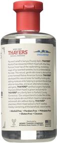 img 1 attached to 🌿 Thayers Alcohol-Free Unscented Witch Hazel and Aloe Vera Toner (Pack of 2) - Gentle & Effective Skincare Solution