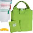 reusable bags reusable see through eco friendly vegetable logo