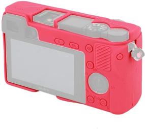 img 3 attached to 🌹 Protective Silicone Case for Sony Alpha A6000 ILCE-6000 Camera - Rose