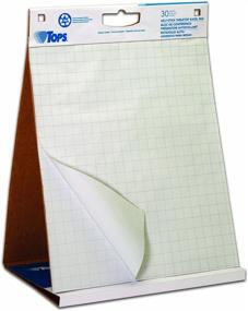 img 2 attached to TOPS Easel Pad with Tabletop Easel - 30 Self Stick Sheets, White - 22 x 23 Inches (79250): Convenient & Versatile Display Solution