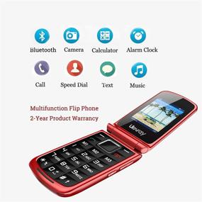 img 2 attached to 3G Flip Phone Unlocked Dual Display Basic Cell Phones With Camera SOS Key Torch