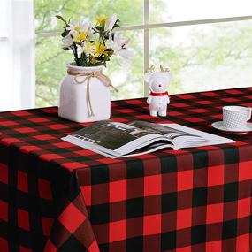 img 3 attached to 🎄 RYB HOME Festive Christmas Tablecloth