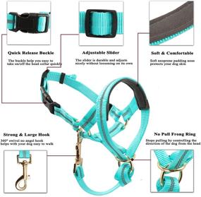 img 3 attached to Barkless Collar Reflective Training Turquoise