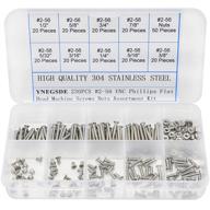 stainless phillips screws assortment kit 230pcs logo