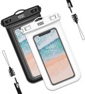 yosh ipx8 waterproof phone case 2-pack logo