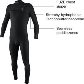 img 1 attached to ONEILL Hyperfreak Chest Zip Full Wetsuit