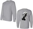 popeye unisex powerblend pullover sweatshirt men's clothing logo