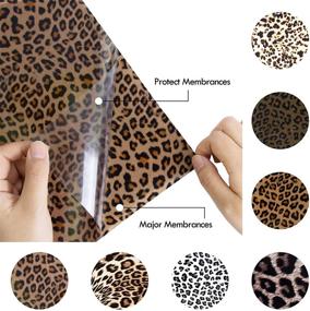 img 1 attached to Trooer 🐆 Leopard Clothing Decoration Transfer