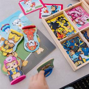 img 1 attached to 🚔 Melissa & Doug Magnetic Pretend Patrol Set
