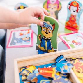 img 3 attached to 🚔 Melissa & Doug Magnetic Pretend Patrol Set