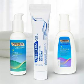 img 3 attached to 🧴 Differin Gel 3 Step Regimen: Skin Care Set for Acne Prone Sensitive Skin with SPF 30 Sunscreen, Facial Cleanser, and Acne Treatment