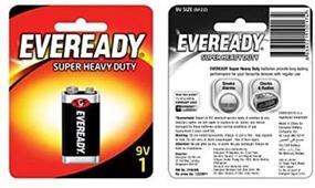 img 2 attached to 🔋 Высокопроизводительный аккумулятор Eveready Heavy Duty 1222BP 9 вольт