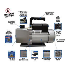 img 3 attached to Uniweld U5VP2 Stage Vacuum Pump