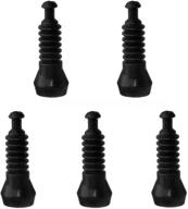 🔌 universal automotive firewall boot, muyi pack of 5 rubber grommet kit for vehicle accessories connector wire boot logo