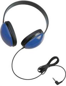img 1 attached to 🎧 Enhance Listening Experience for Kids with Califone 2800-BL Listening First Stereo Headphones Bundle (Blue) - 12 Items Included