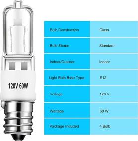 img 1 attached to Illuminating Your Space: Incandescent Bulb Candelabra Krypton Light