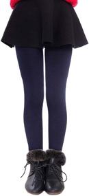 img 4 attached to Elastic Winter Leggings for Girls - Govc Clothing