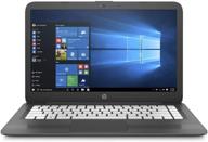 💻 renewed 2018 hp stream 14 inch laptop, intel celeron n3060 1.6ghz, 4gb ram, 32gb ssd, windows 10 logo