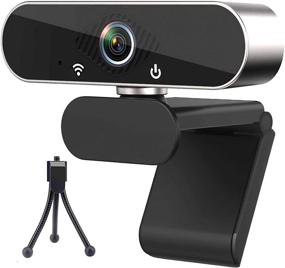 img 4 attached to High-Definition Webcam with Built-in Mic: USB Web Camera for PC, Laptop or Desktop, Ideal for Streaming, Video Conferencing on Zoom, Skype, Teams, YouTube and Facetime