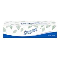 🧻 kimberly-clark professional surpass facial tissue flat box (21340): 2-ply, white, unscented, 100 tissues x 30 boxes - h&amp;pc-85803 logo