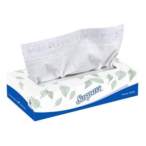 img 1 attached to 🧻 Kimberly-Clark Professional Surpass Facial Tissue Flat Box (21340): 2-Ply, White, Unscented, 100 Tissues x 30 Boxes - H&amp;PC-85803