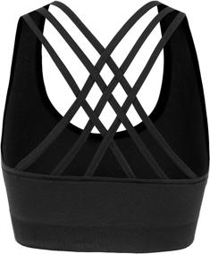 img 2 attached to Seamless Strappy Fitness Running Sportswear Outdoor Recreation