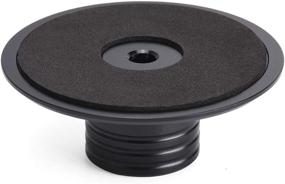 img 1 attached to 🎵 Facmogu LP Vinyl Record Weight Stabilizer - Black, Aluminum Vibration Reducer for Turntables, LP Disc Stabilizer, Record Player Enhancer