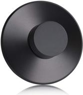 🎵 вес стабилизатора пластинки lp vinyl от facmogu - черный, алюминиевый виброгашение для проигрывателей, стабилизатор диска lp, улучшитель звучания пластинок логотип
