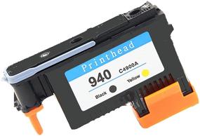 img 1 attached to HOTCOLOR 940 Printheads Replacement for HP Printheads 940 C4900A C4901A - Compatible with HP Officejet Pro 8500A Plus and 8500 - (2 Black/Yellow 2 Cyan/Magenta,4PK)