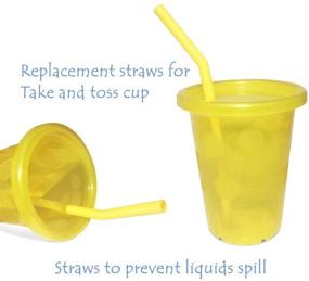 img 2 attached to Toddlers Kids Silicone Straws - WEIC Thin Short Reusable Silicone Drinking Straws BPA Free for 10 OZ Yeti Tumbler Mason jar,100% Pinch Test,Boy and Girls Color - Shop Now!