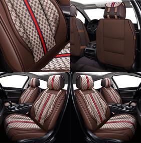 img 1 attached to OASIS AUTO Leather&Amp Interior Accessories and Covers
