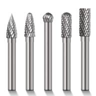 💎 xcsource 6x8mm tungsten carbide burrs: premium rotary drill die grinder carving bits - set of 1 for precision and efficiency (bi044) логотип