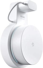 img 4 attached to 🔌 Google WiFi Wall Mount [Old Version: Original Rectangular Plug] - Convenient WiFi Accessories for Tidy Installation of Google Mesh WiFi System and Router (White 1 Pack)