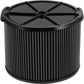 img 4 attached to 🔍 YZHUPTE 3-Layer Dust Filter Replacement for Ridgid VF3500 Vacuum Cleaner - Compatible with WD3050, WD4070, WD4080, WD4522, 4000RV, 4500RV, 3-Layer Pleated Washable Fiber Filter