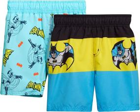 img 4 attached to Warner Bros Batman Superhero Shorts Boys' Clothing