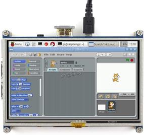 img 3 attached to Улучшенный 5-дюймовый 800x480 резистивный сенсорный экран для Raspberry Pi: интерфейс HDMI, совместим с Raspbian, идеальный модуль для отображения видео и фото от XYGStudy