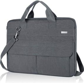 img 4 attached to Landici Laptop Carrying Case Shoulder Bag 13 13