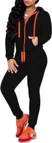 img 4 attached to FANDEE Tracksuit Sweatsuits Tracksuits Pockets Sports & Fitness for Team Sports