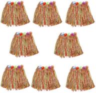 🌸 hljgift flowered skirts: colorful costumes for dress-up & pretend play logo