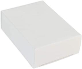 img 1 attached to 📦 CYP White Windowless Soap Box - Eco-friendly Soap Packaging - Soap Making Supplies - 100% Recycled Materials - USA Made! - Pack of 50