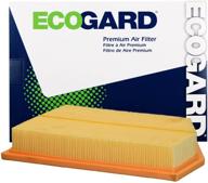 🔍 ecogard xa10304 премиальный воздушный фильтр для двигателя: идеально подходит для jeep cherokee 2.4l/3.2l 2014-2018 логотип