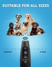 img 1 attached to 🐶 PETSOLE Dog Barking Deterrent: Rechargeable Training Device with Ultrasonic Modes - Stop Barking and Repel Dogs Indoors