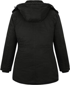 img 3 attached to Soularge Womens Winter Padded Fleece